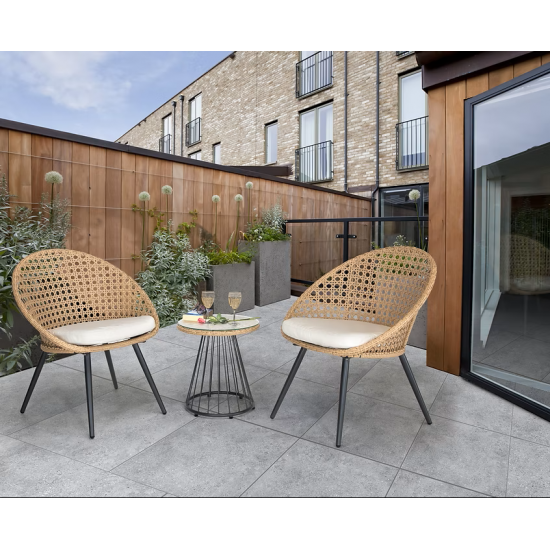 RIVIERA Luxury Rattan Dining Set