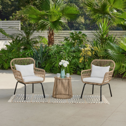 LUNA  Rattan Balkon Lounge Seti