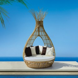 NEO Palm Rattan Daybed