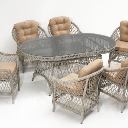 AVL 3047 Rattan Masa ve Sandalye Takımı