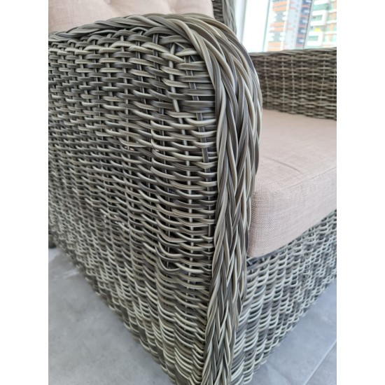 AVL 3155 Rattan Masa Sandalye Takımı