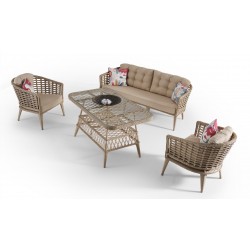 Paris Model Rattan Oturma Grubu 